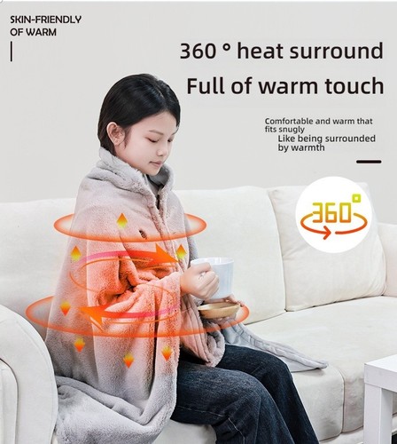 Usb shawl warm blanket - usb,