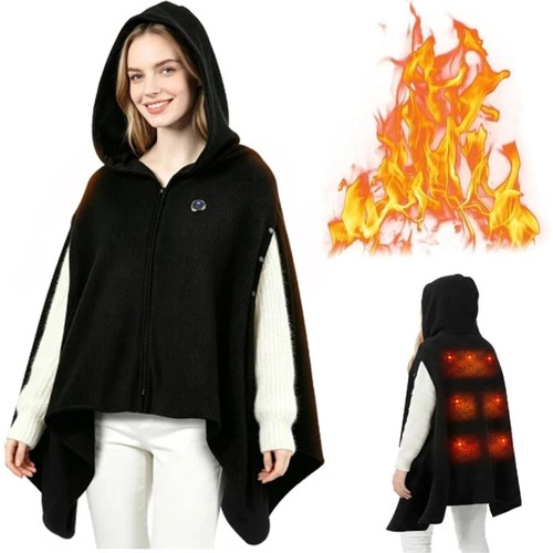 Electric heated shawl - heated, blanket
