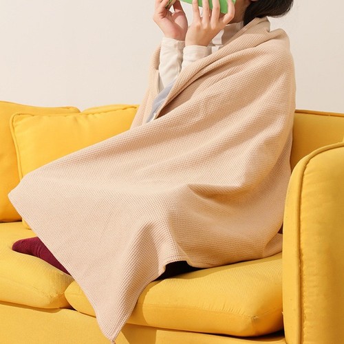 Portable heated blanket shawl - heated,