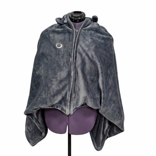 Heated blanket shawl cape usb - shawl,