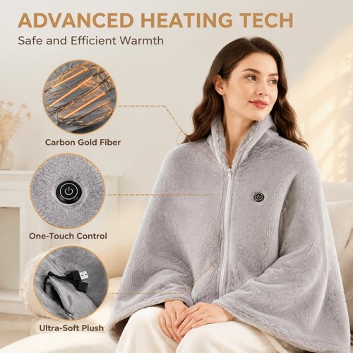 1pc portable electric shawl - electric,