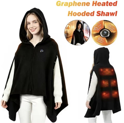 Heated shawl blanket - shawl,