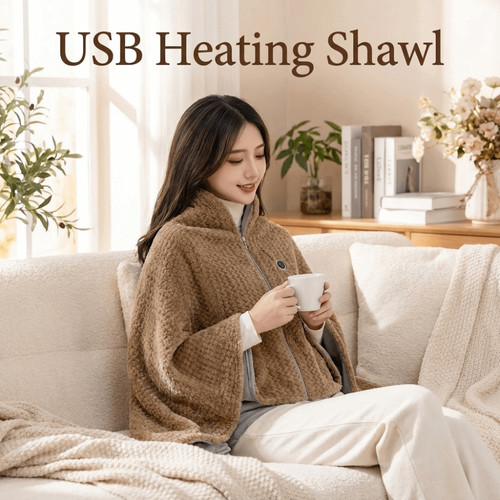 1xusb electric heated shawl - electric,