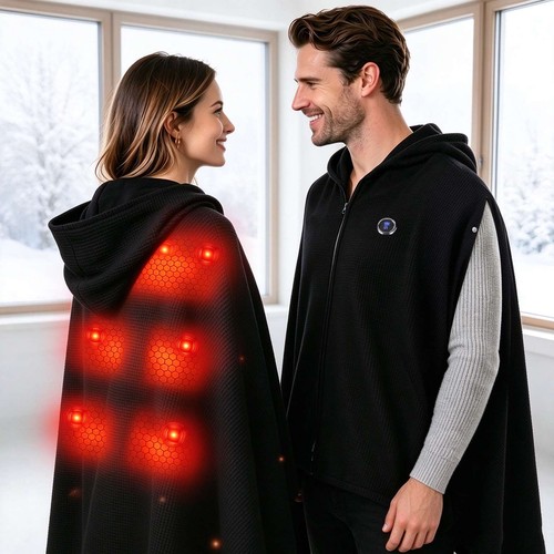 Usb electric heated - heated, poncho