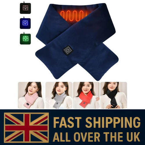 Smart electric heated scarf - electric,