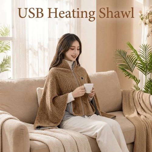 Portable electric shawl - portable,