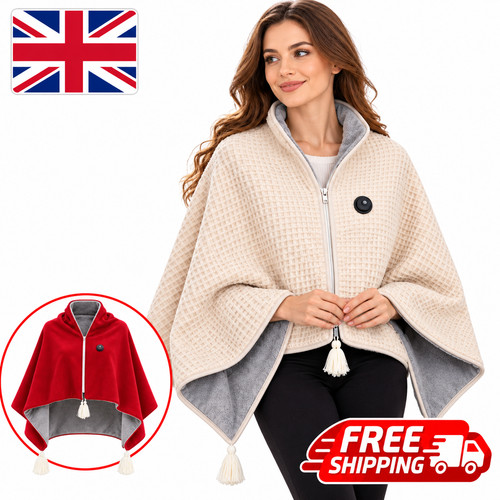 Usb heated wearable blanket - wearable,