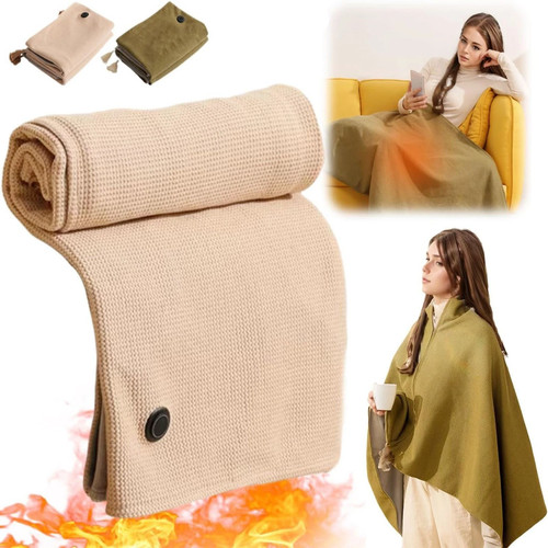 Wearable usb heated shawl - wearable,