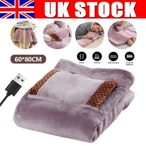 Electric heated throw over - heated,