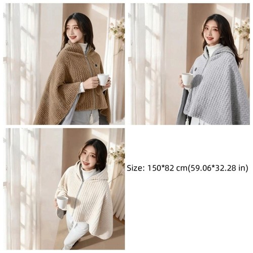 Wearable warm shawl washable - warm,
