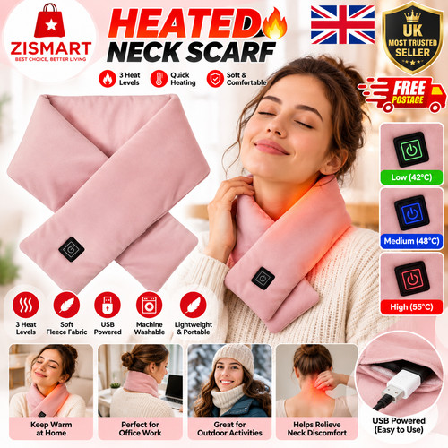 Smart electric heated scarf - smart,