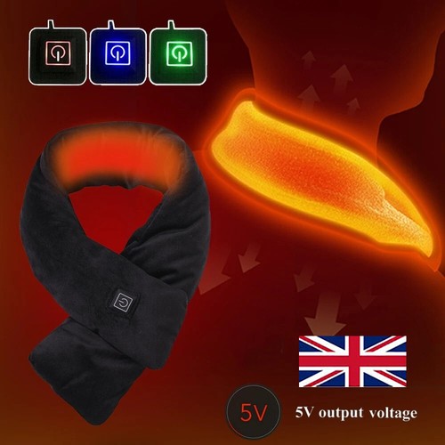 Smart electric heated scarf - electric,