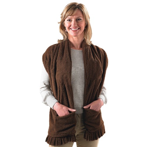 Heated shawl sleeveless - heated,