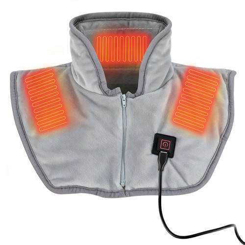 Heated shoulder neck wrap - heated, usb