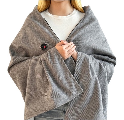 Heated cape shawl - heated, cape/shawl