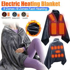 ELECTRIC HEATED SHAWL BLANKET