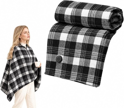 Usb electric heated shawl - electric,