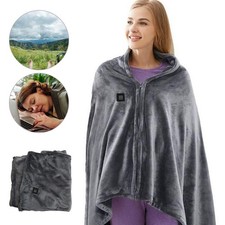 USB Heated Warm Shawl, Flannel