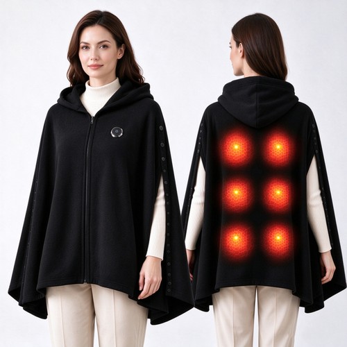 Electric heated shawl usb - shawl,
