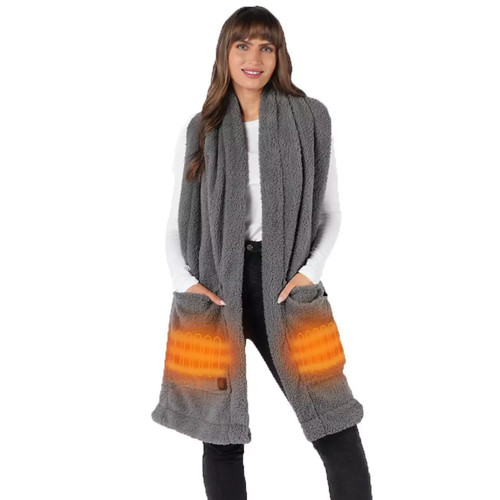 Ohsteddy fleece scarf - scarf, heated
