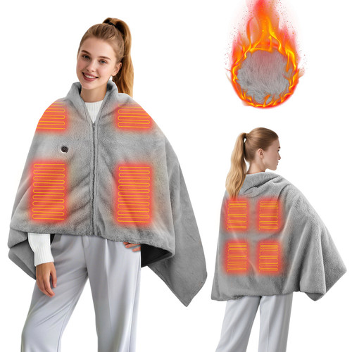 Usb electric heated shawl - electric,