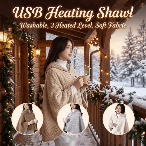 Usb electric heated throw - electric,